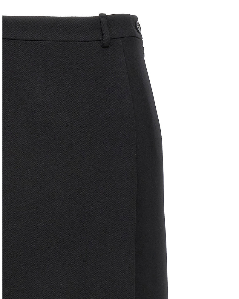 Balenciaga Wool Long Skirt Glam Steals