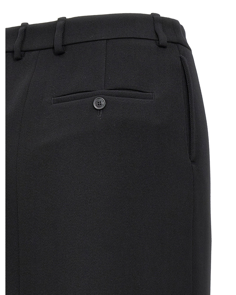 Balenciaga Wool Long Skirt Glam Steals