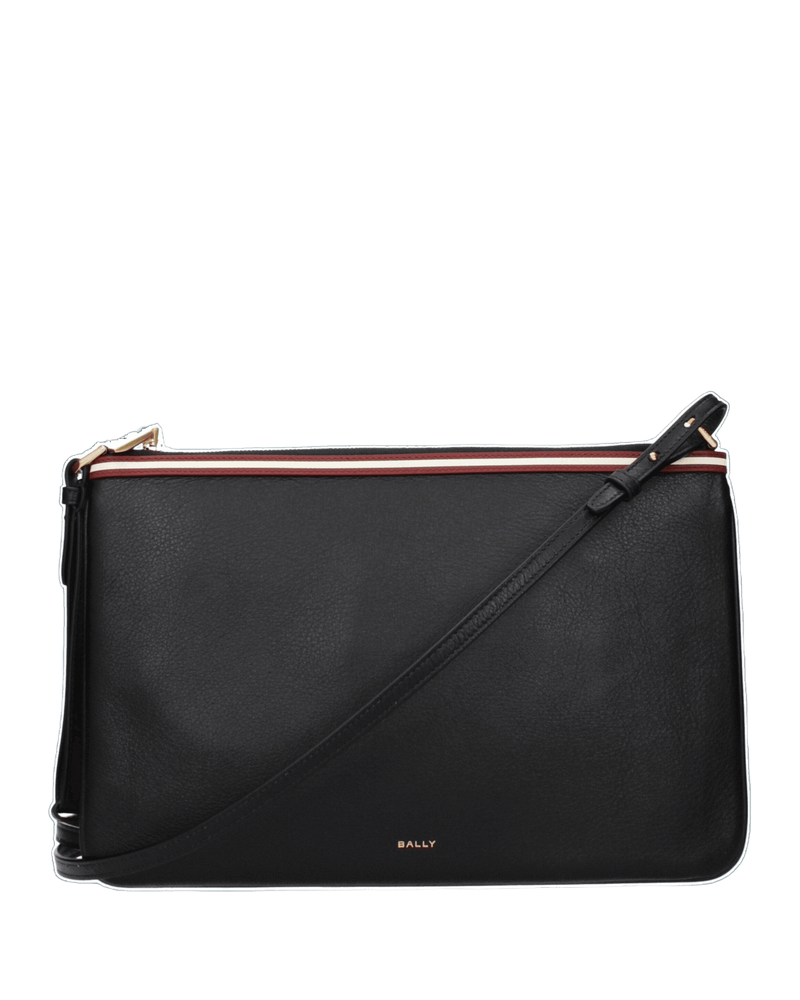 Bally Black Leather Crossbody Bag Glam Steals