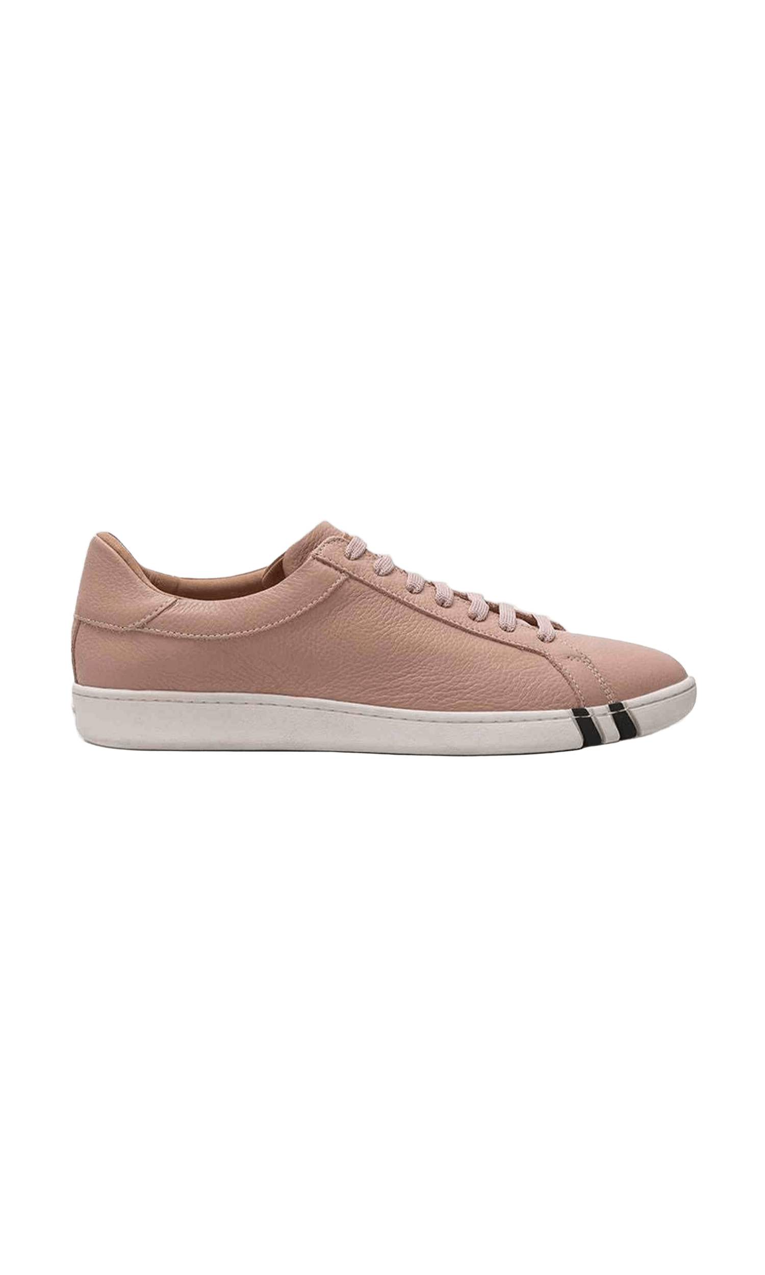Bally Elegant Leather Sneakers For Pink Women Glam Steals