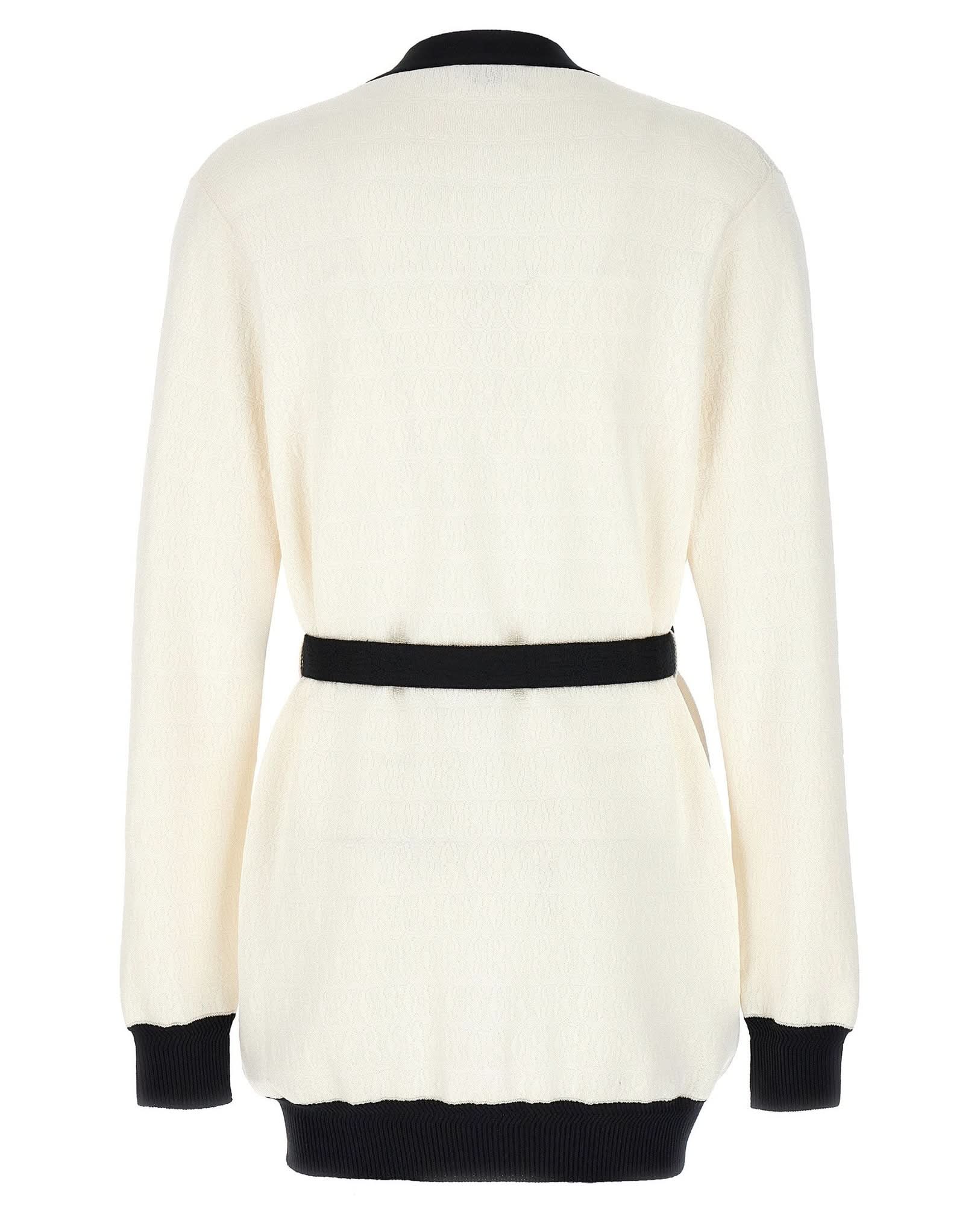Bally Jacquard Logo Cardigan Glam Steals