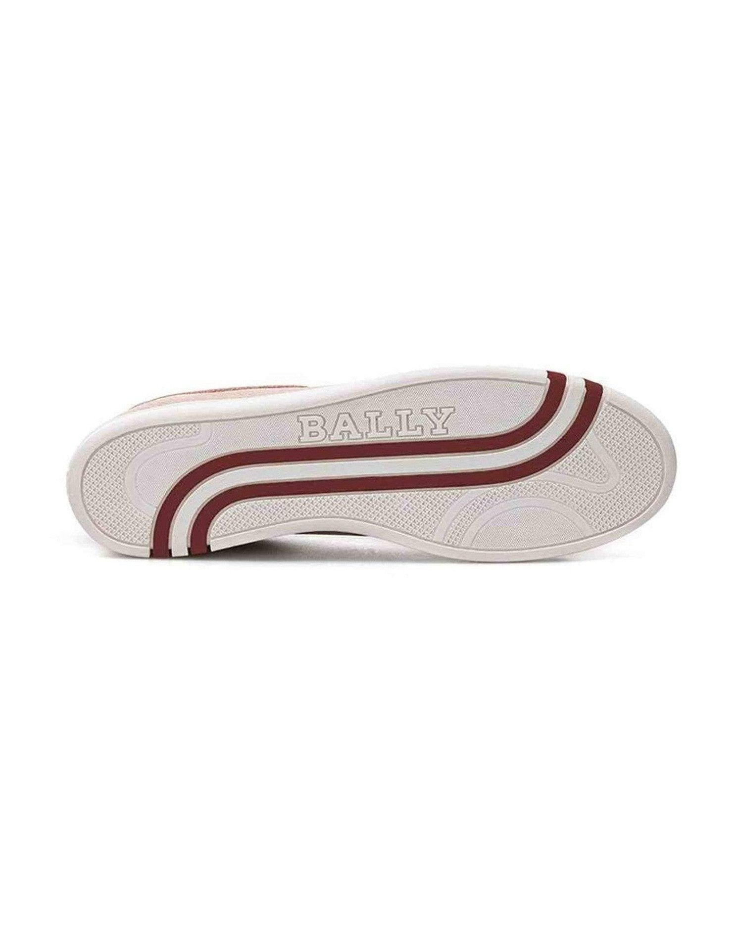 Bally Leather Pink Sneaker Glam Steals
