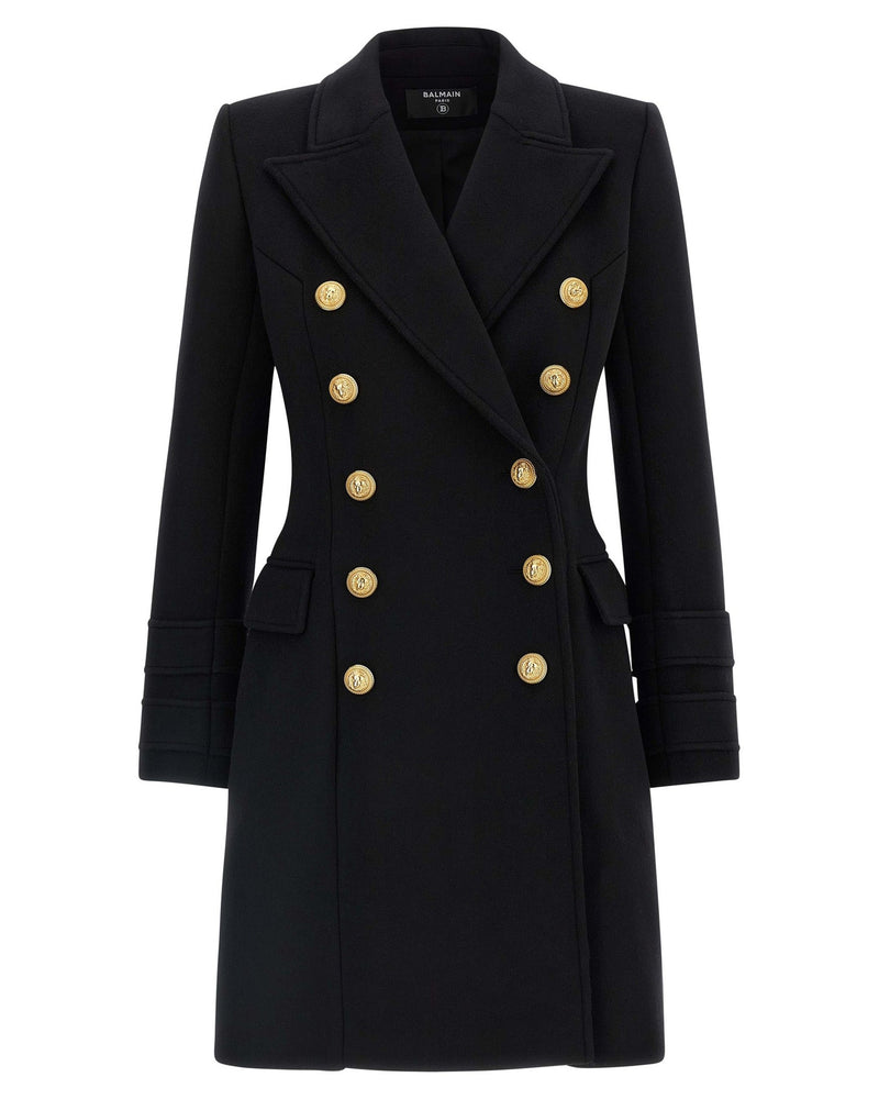 Balmain 10 Bottoni Coat Glam Steals