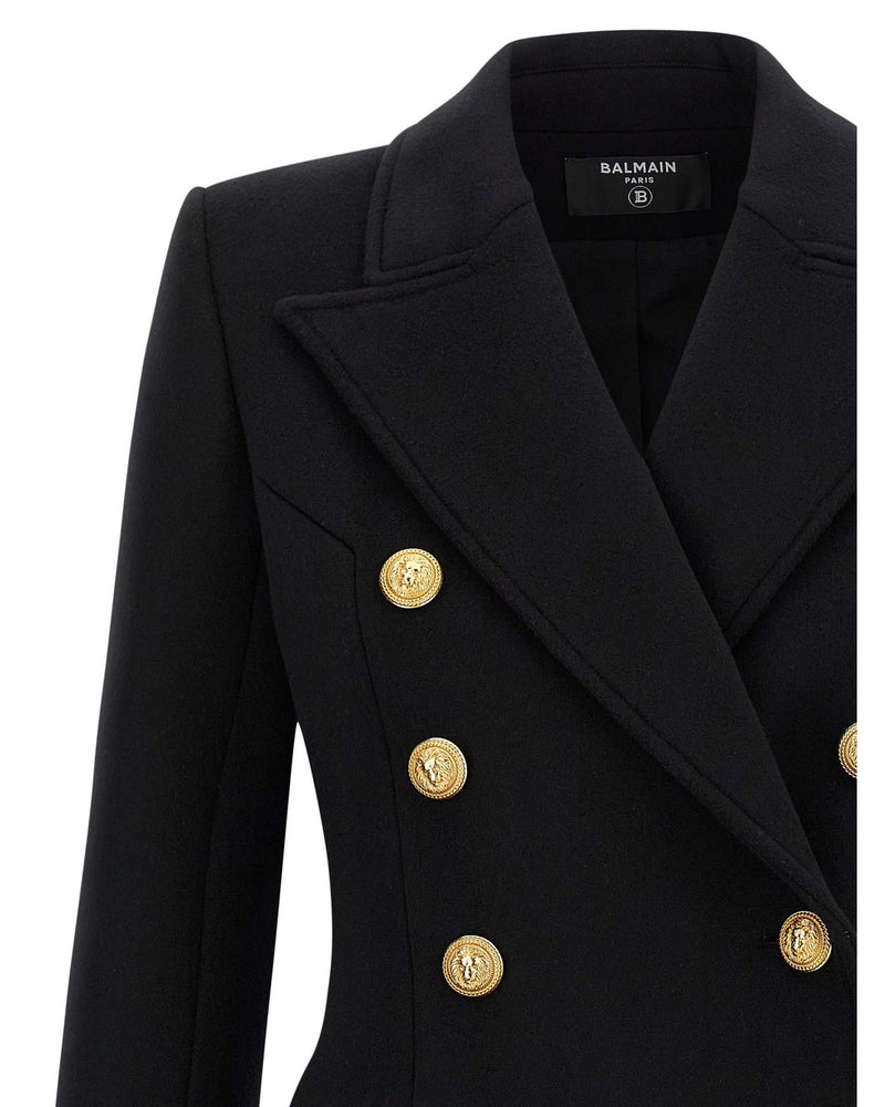 Balmain 10 Bottoni Coat Glam Steals