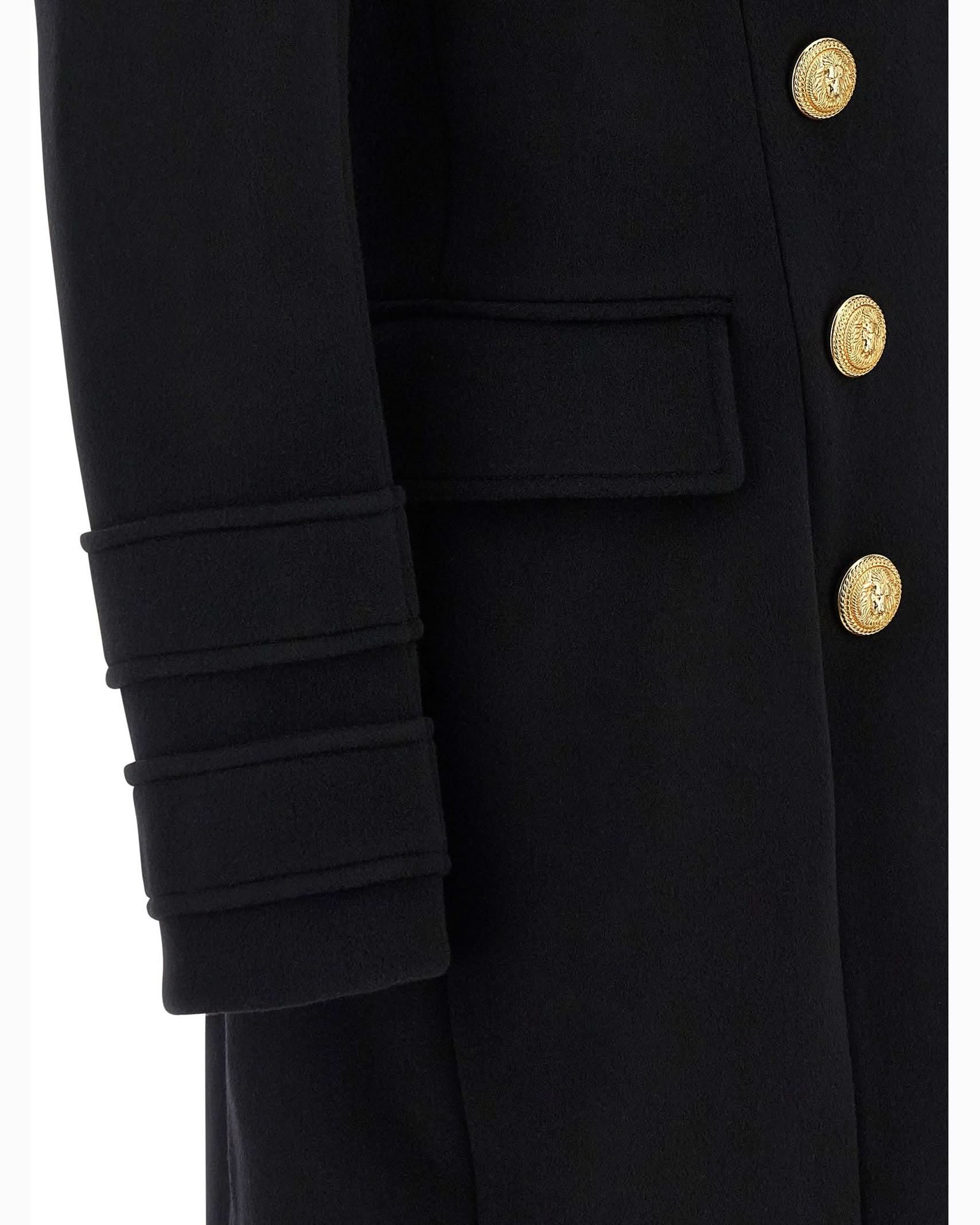 Balmain 10 Bottoni Coat Glam Steals