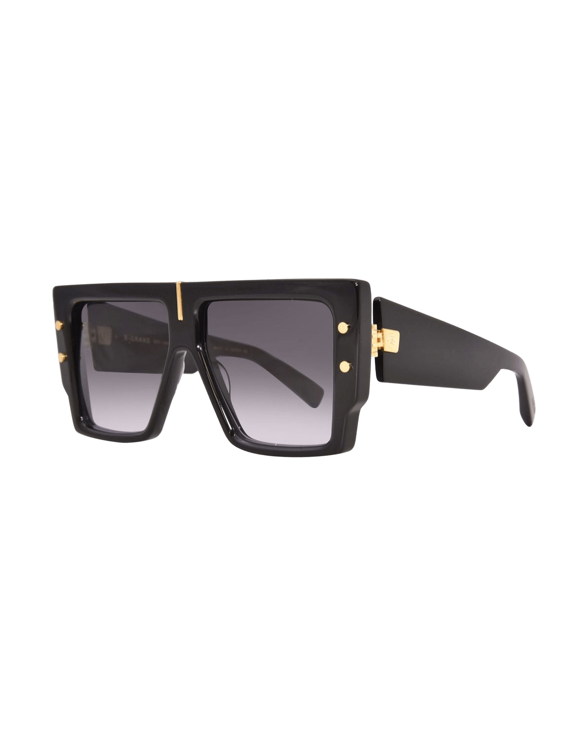Balmain Black Acetate Sunglasses Glam Steals