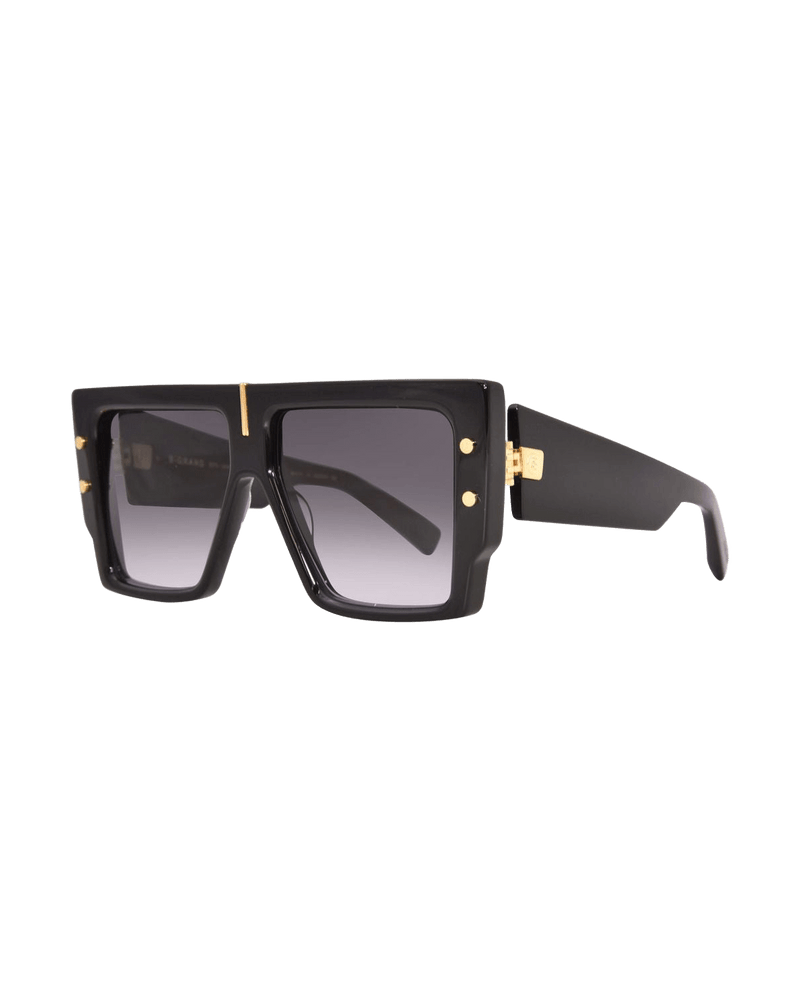 Balmain Black Acetate Sunglasses Glam Steals