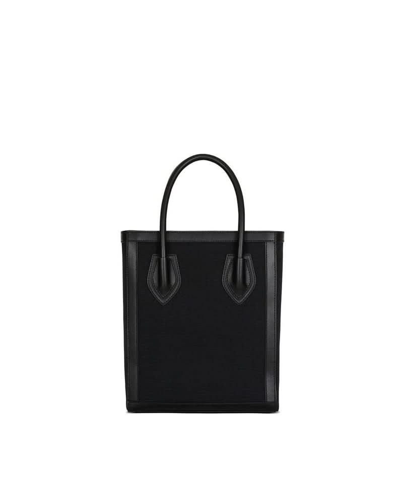 Balmain Black Cotton Tote Bag 