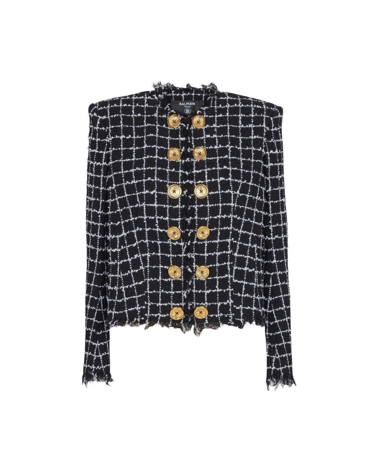 Balmain Black Jacket Glam Steals