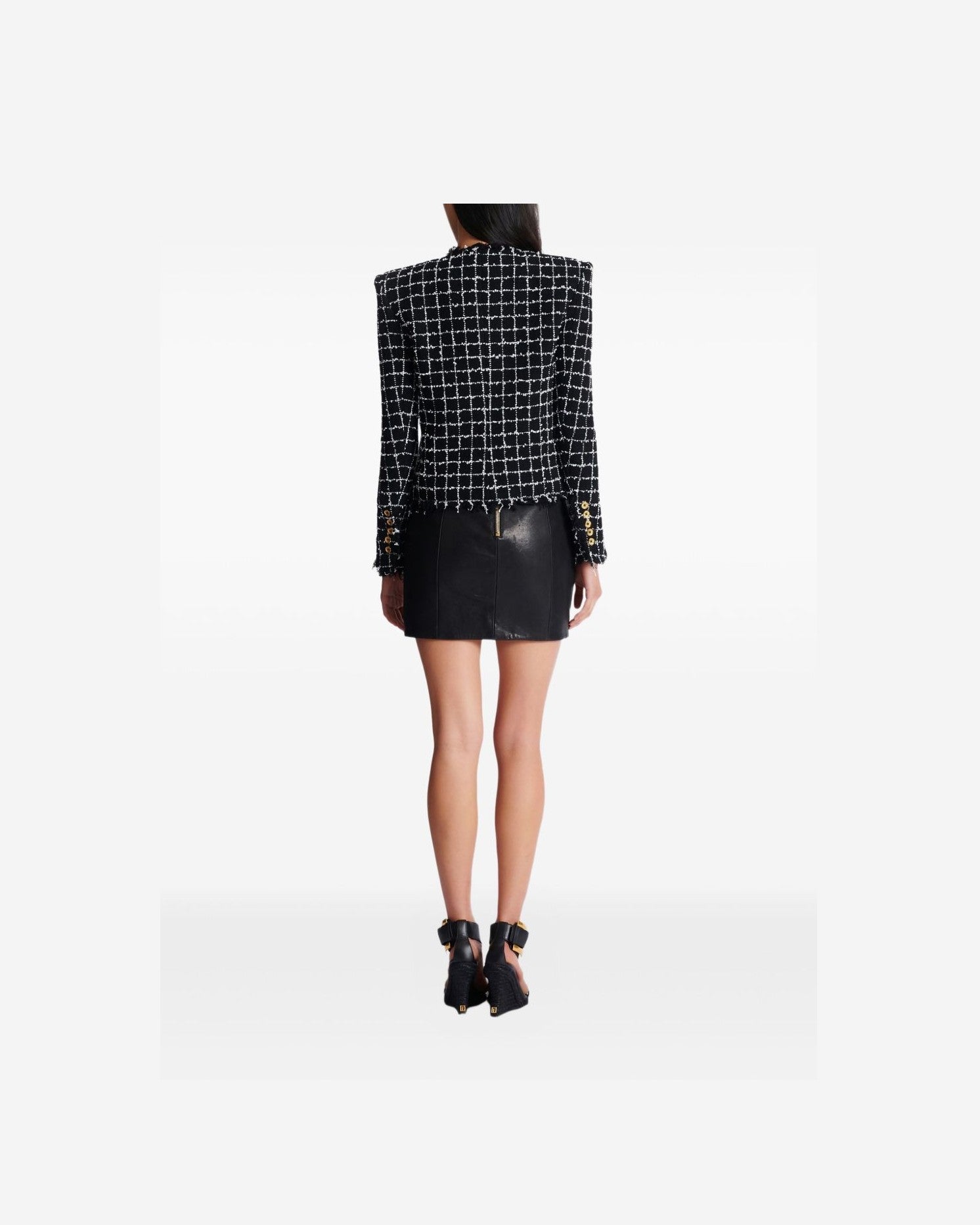 Balmain Black Jacket Glam Steals
