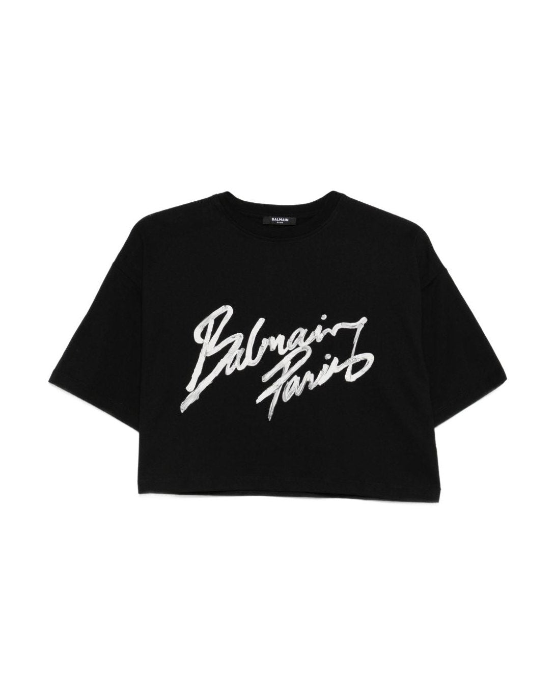 Balmain Black Polo T-shirt Glam Steals