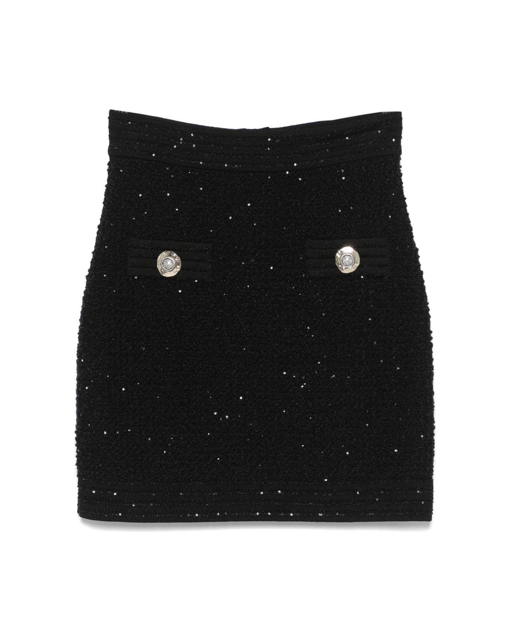 Balmain Black Skirt