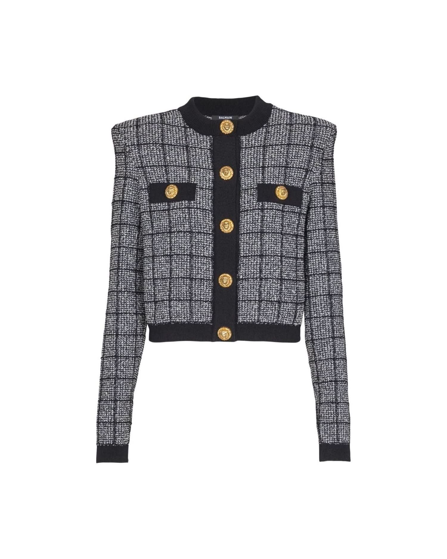 Balmain Black Sweater Sweaters