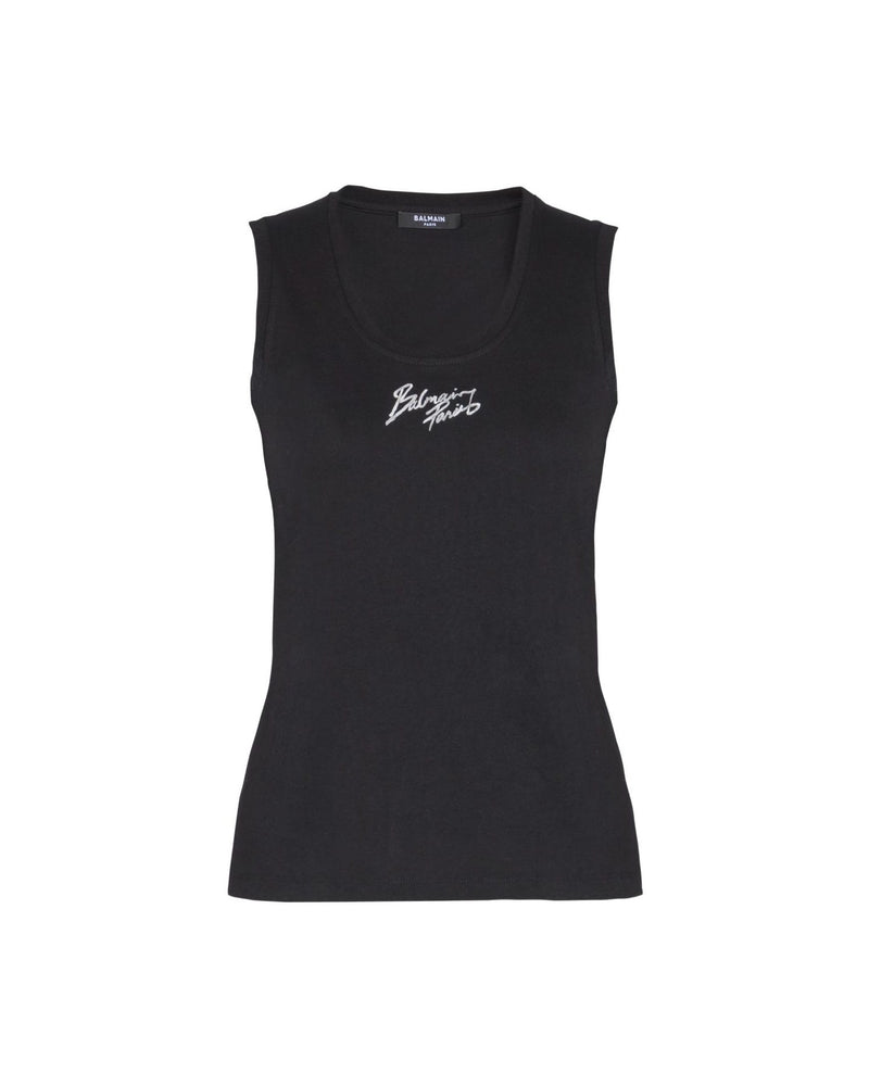 Balmain Black Top Glam Steals