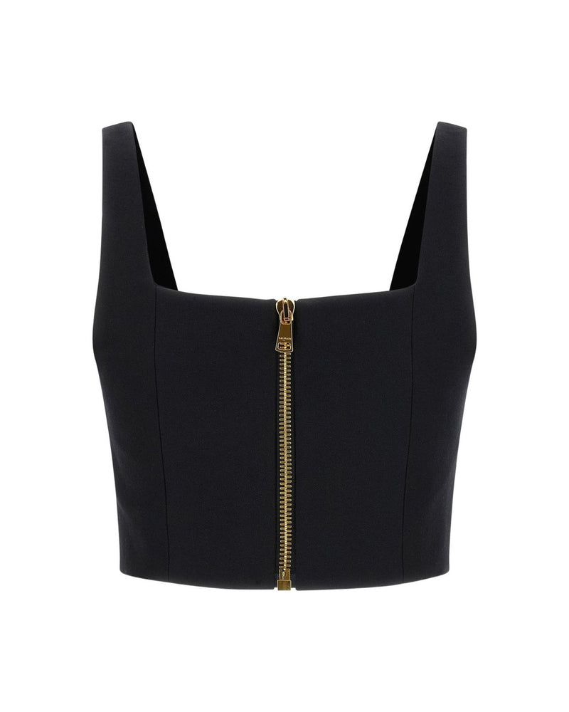 Balmain Black Top Glam Steals