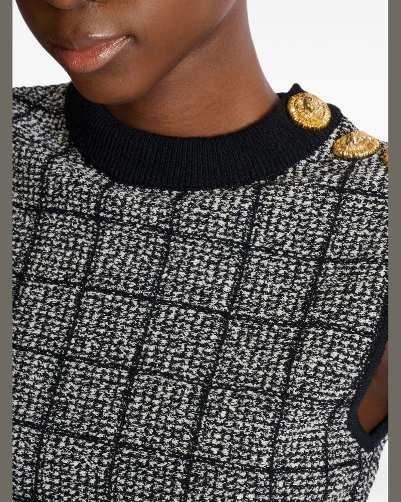 Balmain Black Top Glam Steals