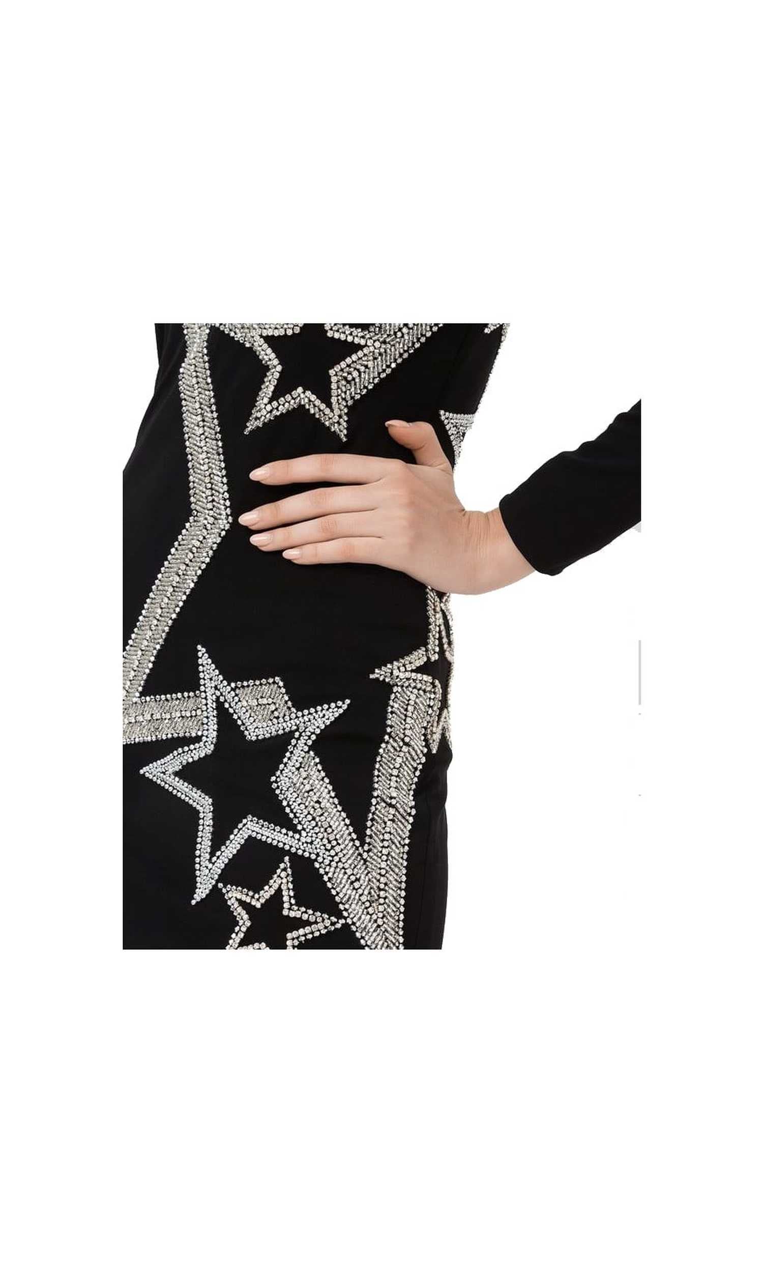 Balmain Black Viscose Dress Glam Steals