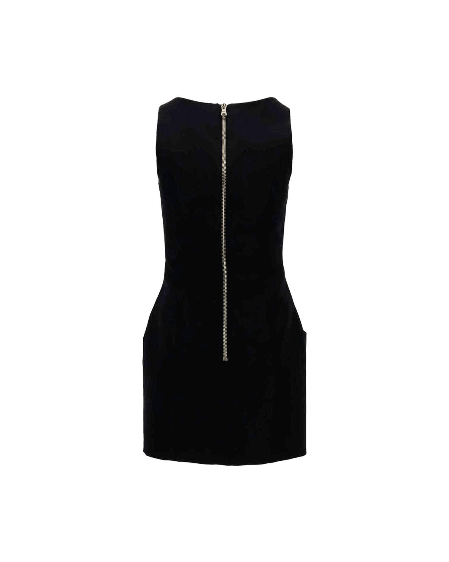 Balmain Black Wool Dress Glam Steals