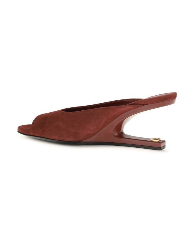Balmain Bordeaux Mules Glam Steals
