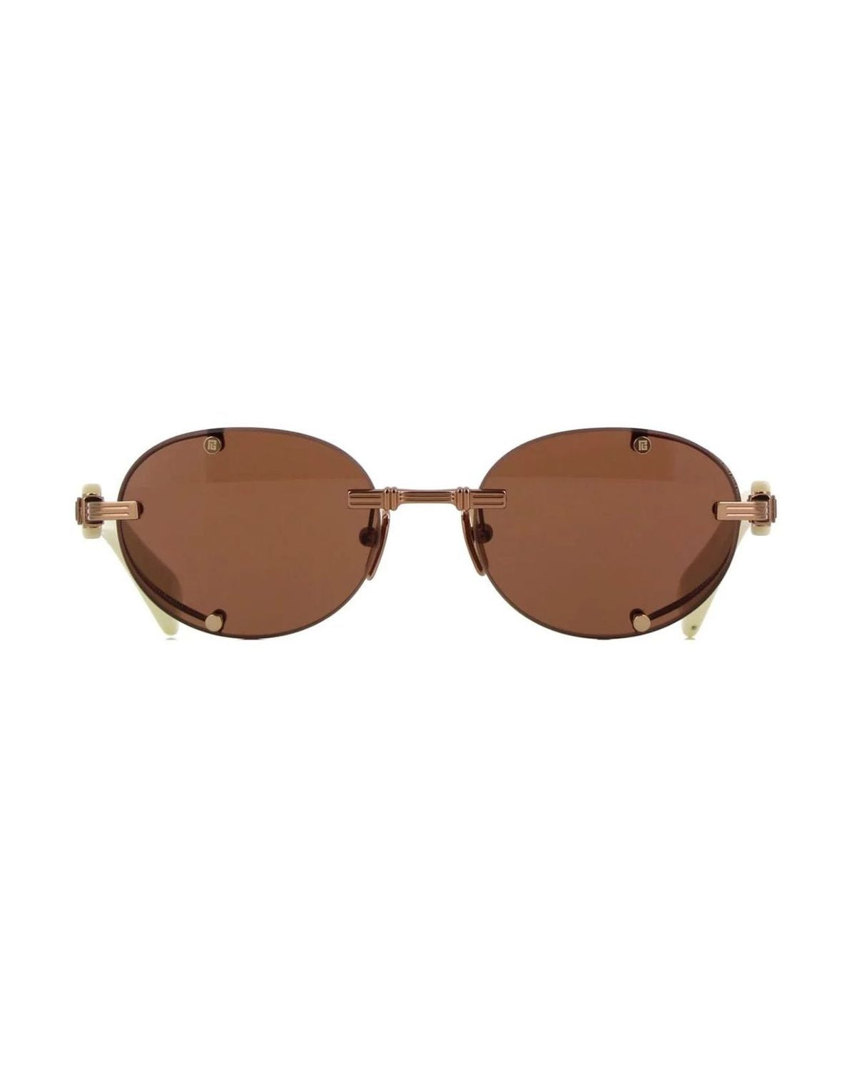 Balmain Brown Acetate Sunglasses Glam Steals