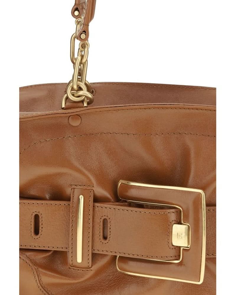 Balmain Brown Handbag Glam Steals