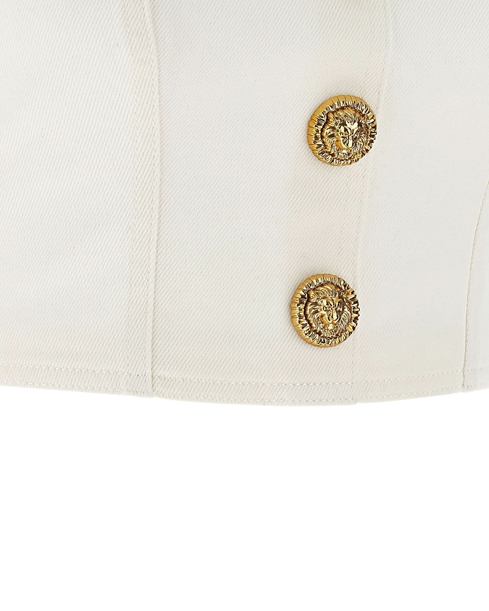 Balmain Button Top Glam Steals