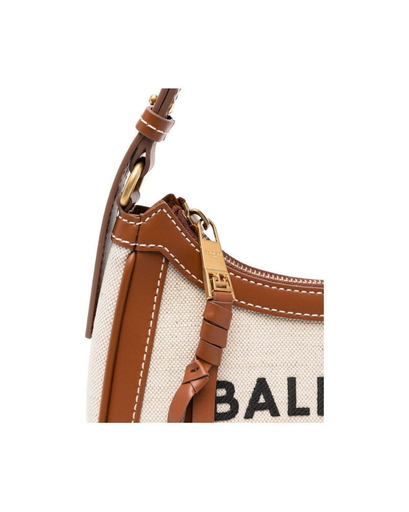 Balmain Canvas B Army Shoulder Bag Glam Steals