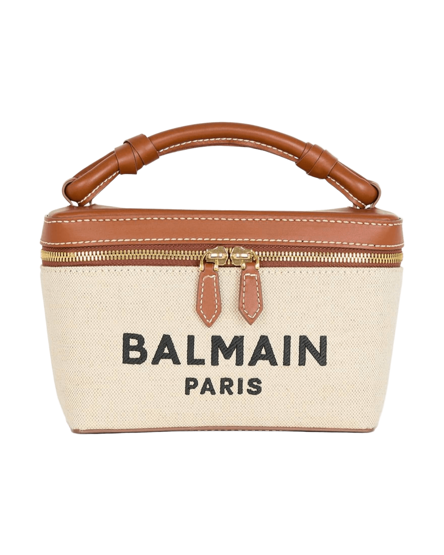 Balmain Canvas B Army Vanity Case Glam Steals