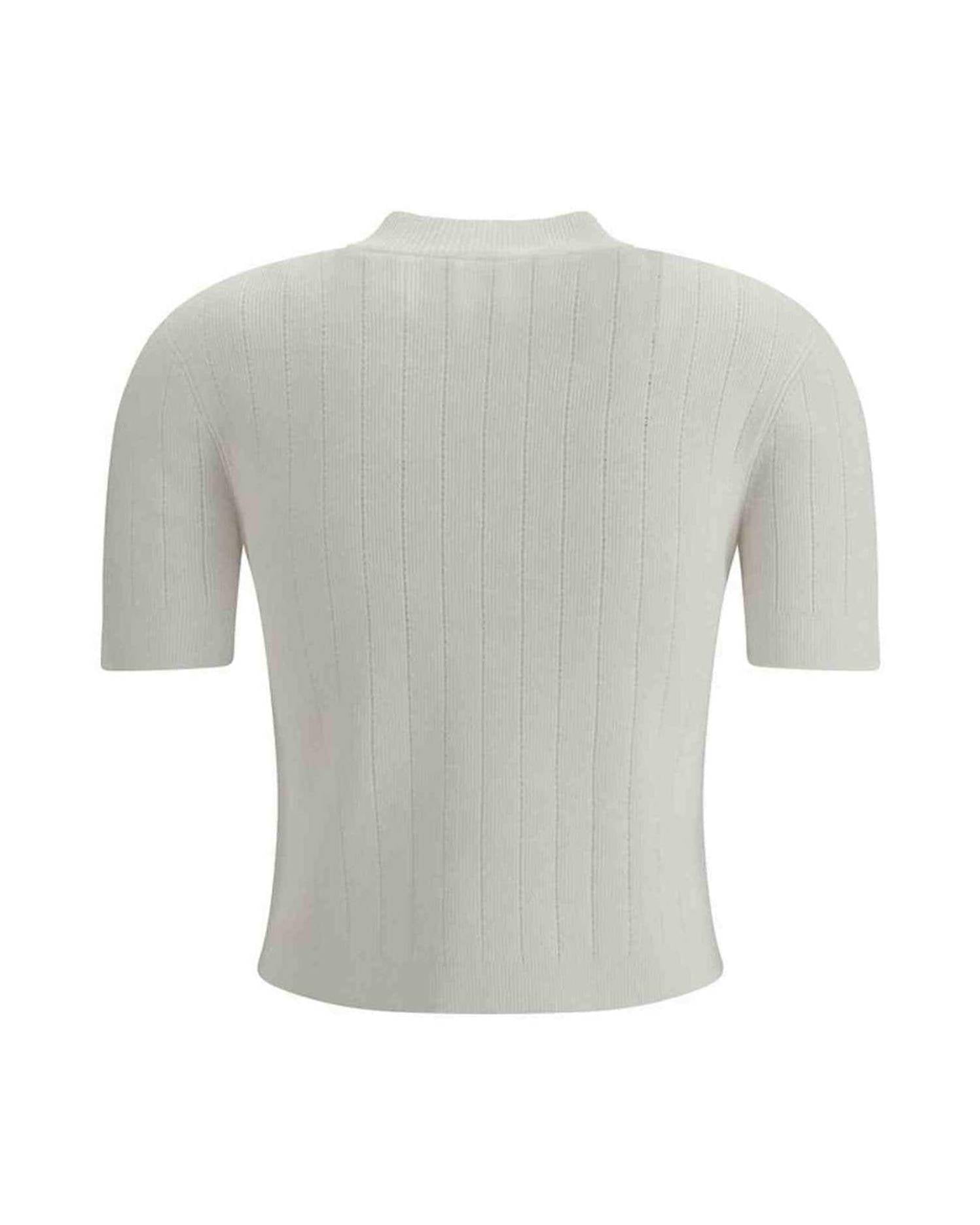 Balmain Cardigan Whit Botton Glam Steals