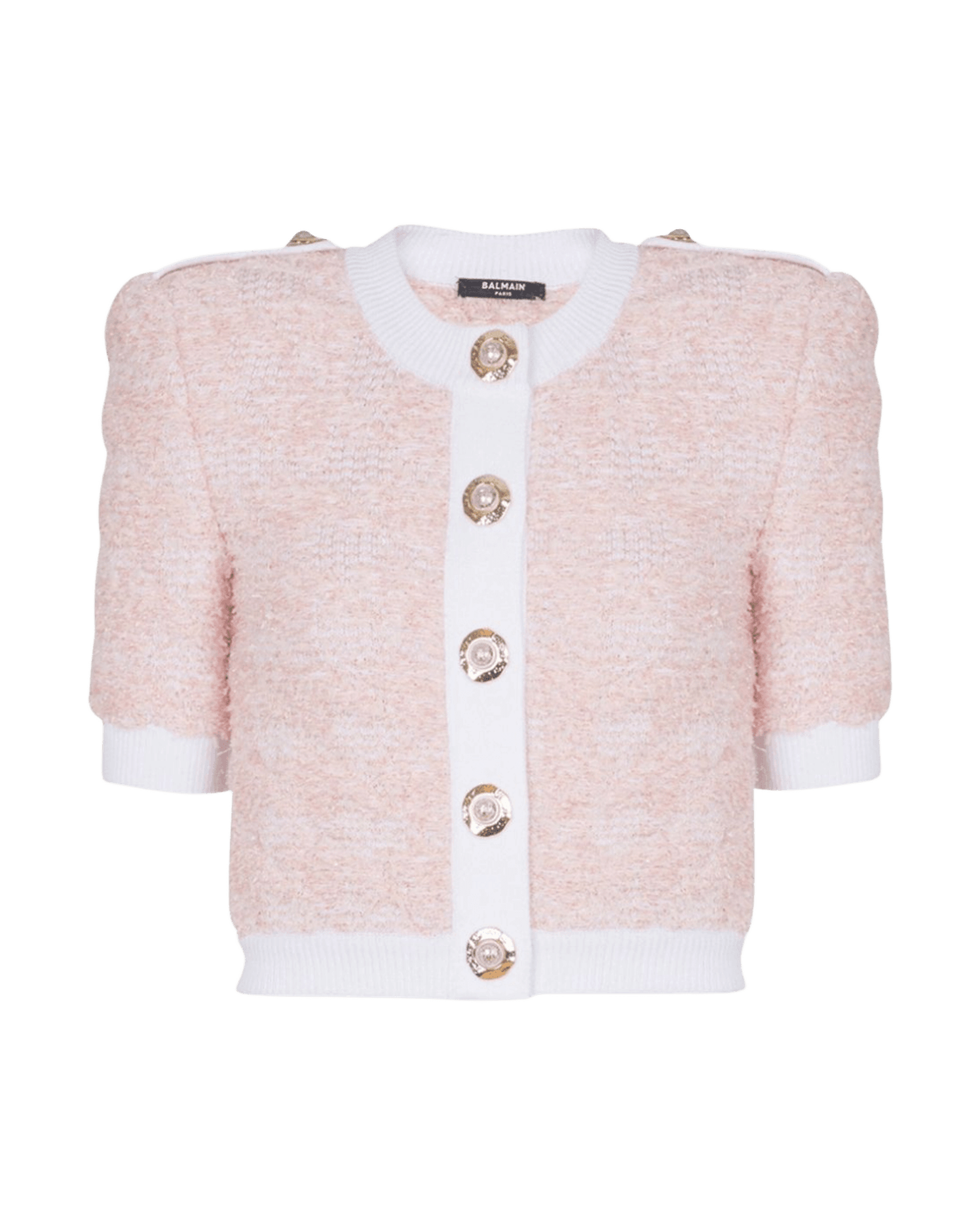 Balmain Cropped Cardigan Glam Steals