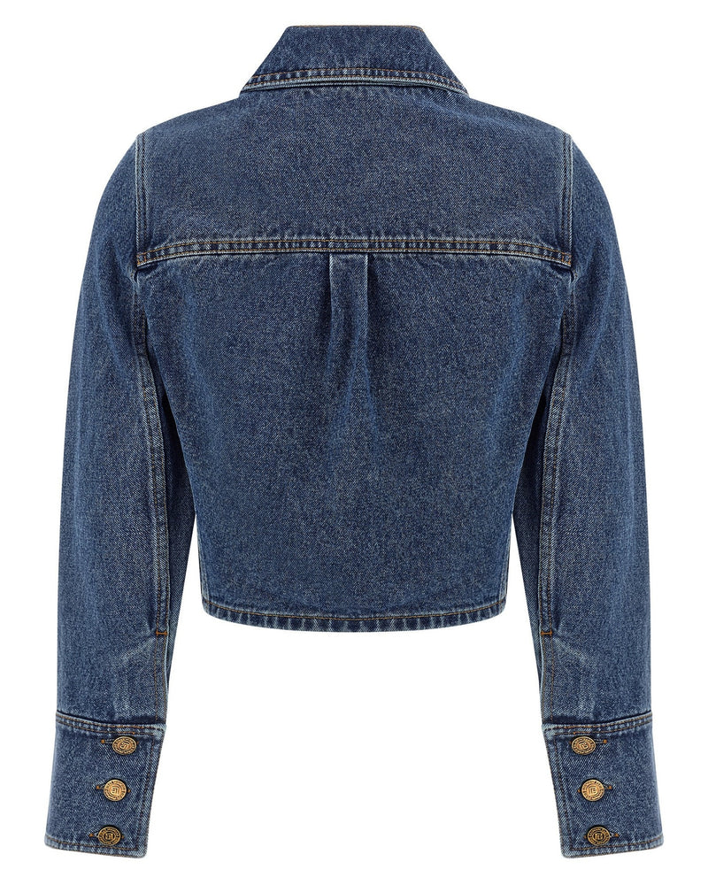 Balmain Denim Jacket Glam Steals
