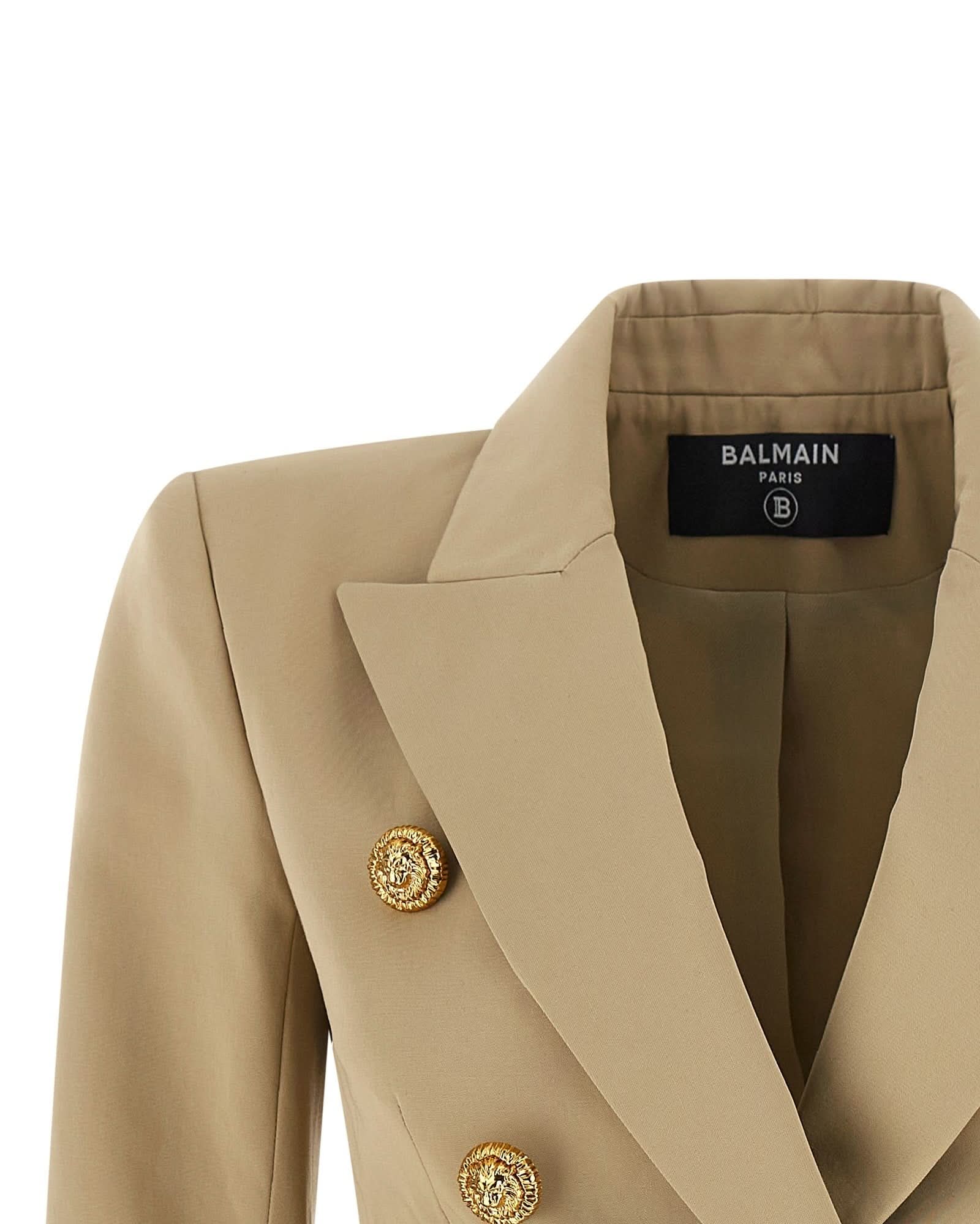 Balmain Double Breasted Blazer Glam Steals