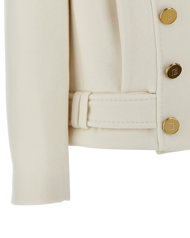 Balmain Double Breasted Coat Glam Steals