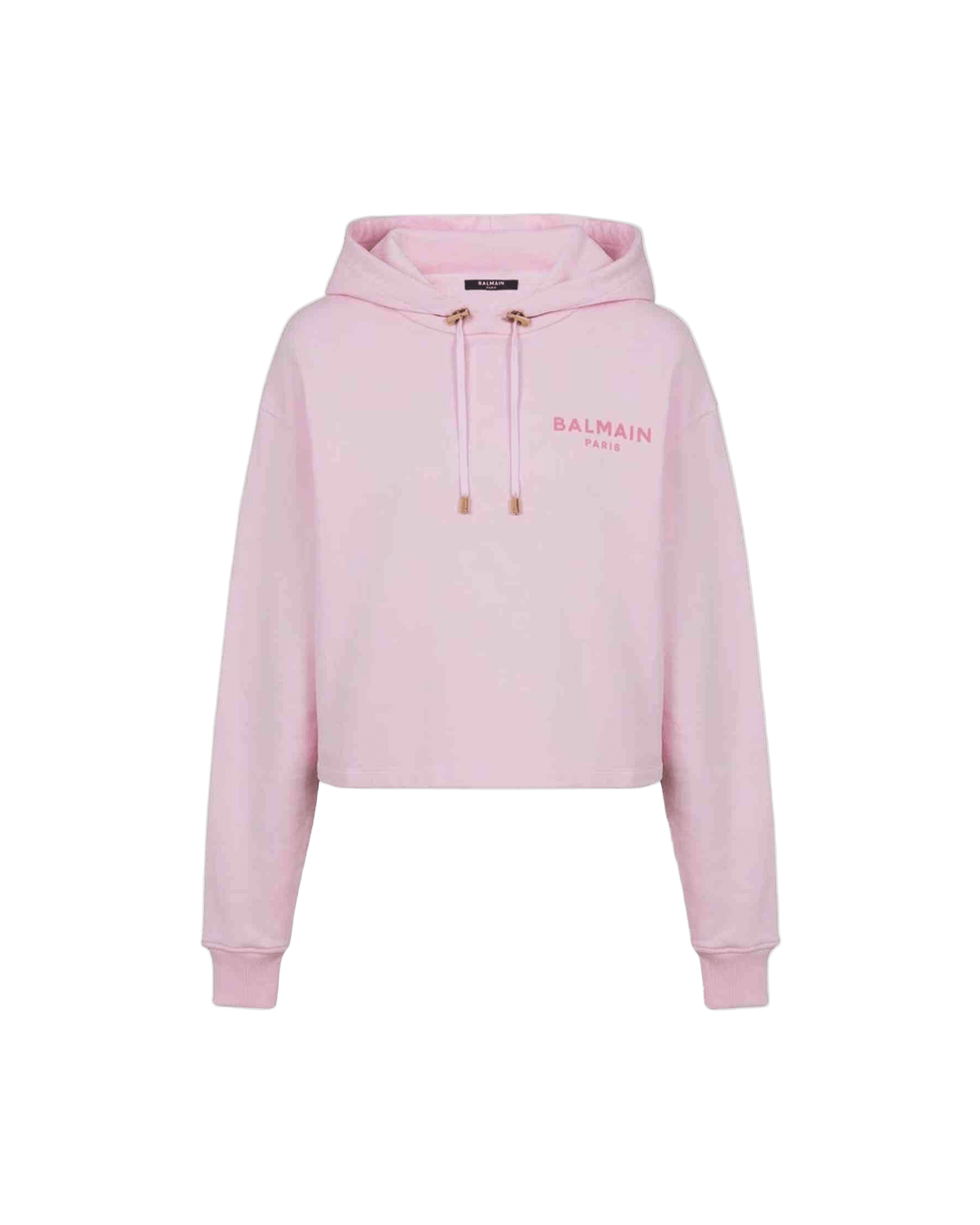 Balmain Flocked Paris Sweat-Shirt Glam Steals