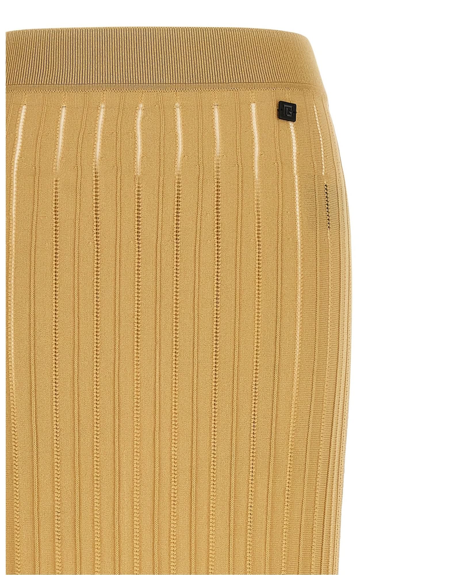Balmain Fringed Skirt Glam Steals