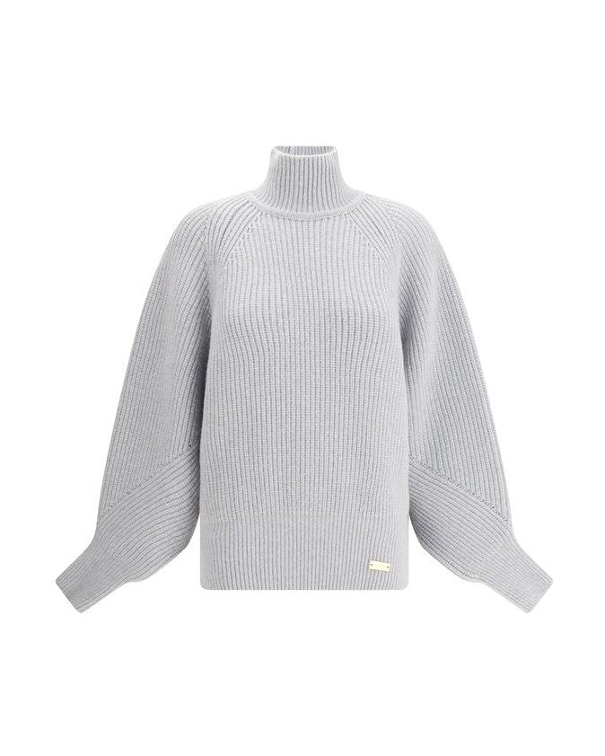 Balmain Gray Wool Sweatshirt Glam Steals
