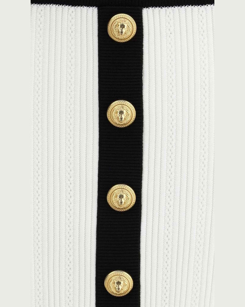 Balmain Knit Mini Skirt Glam Steals