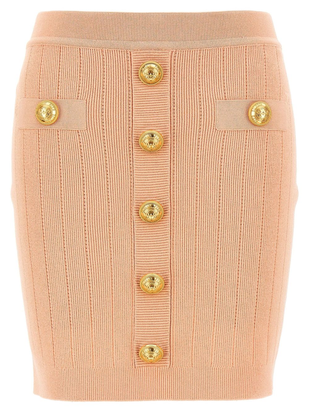 Balmain Knitted Mini Skirt Glam Steals