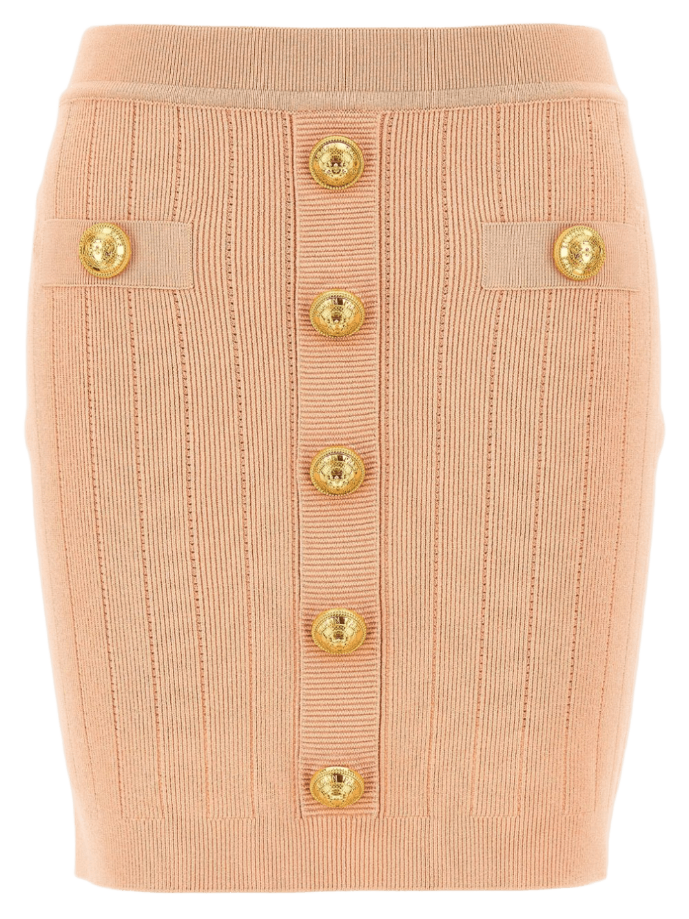 Balmain Knitted Mini Skirt Glam Steals
