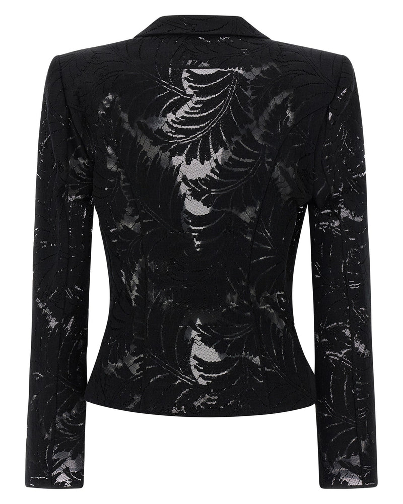 Balmain Lace Blazer Glam Steals