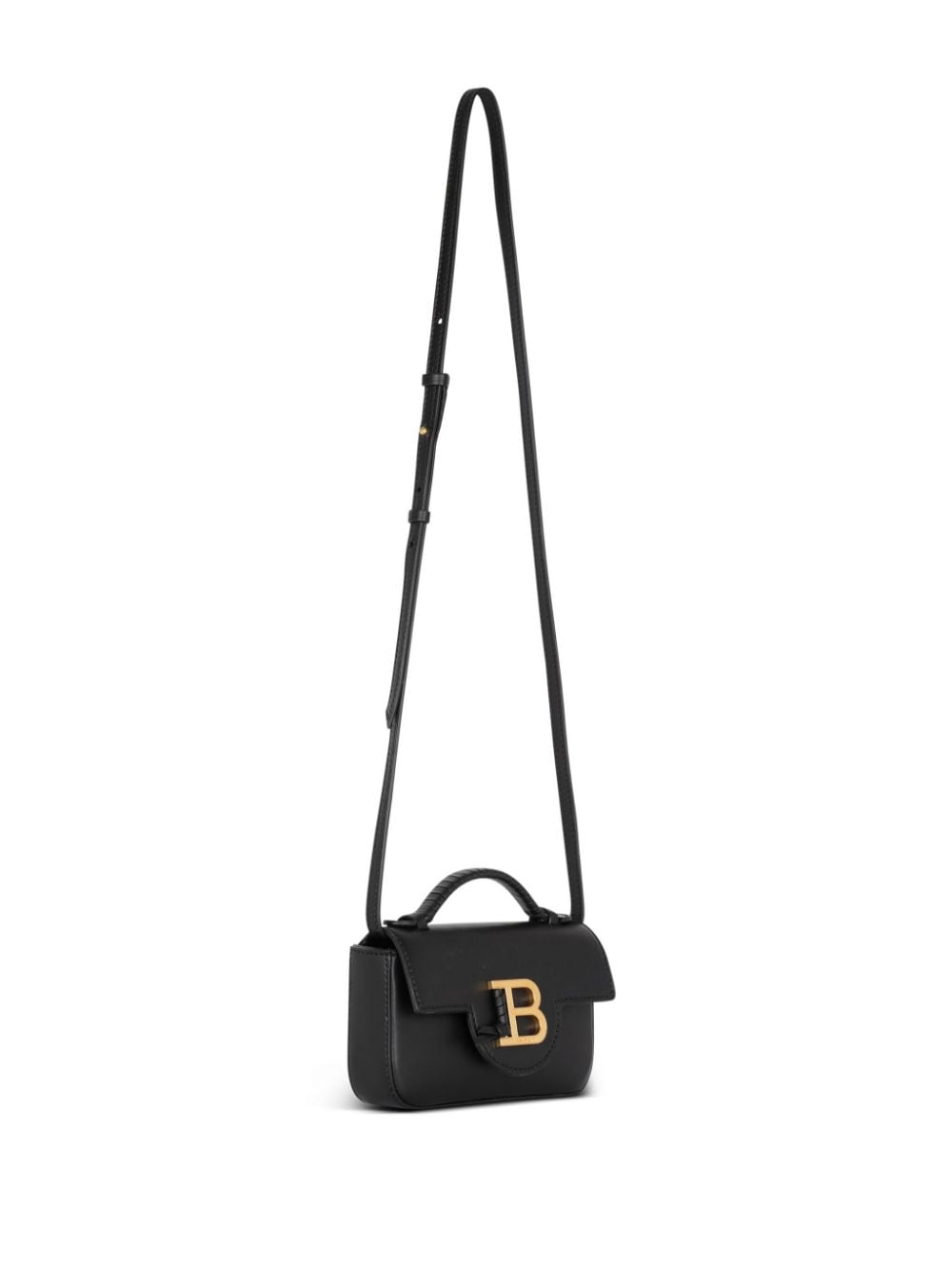 Balmain Leather B Buzz Mini Bag Glam Steals