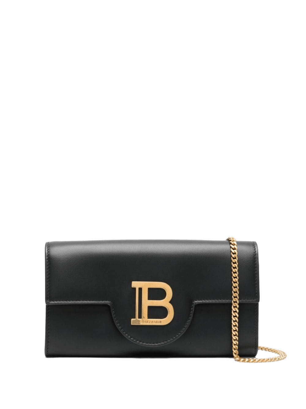 Balmain Leather Logo Plaque Crossbody Bag Glam Steals