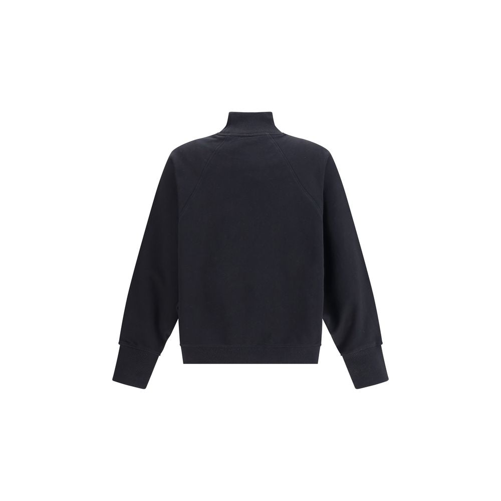 Balmain Leopard Print High Neck Sweat-shirt Glam Steals