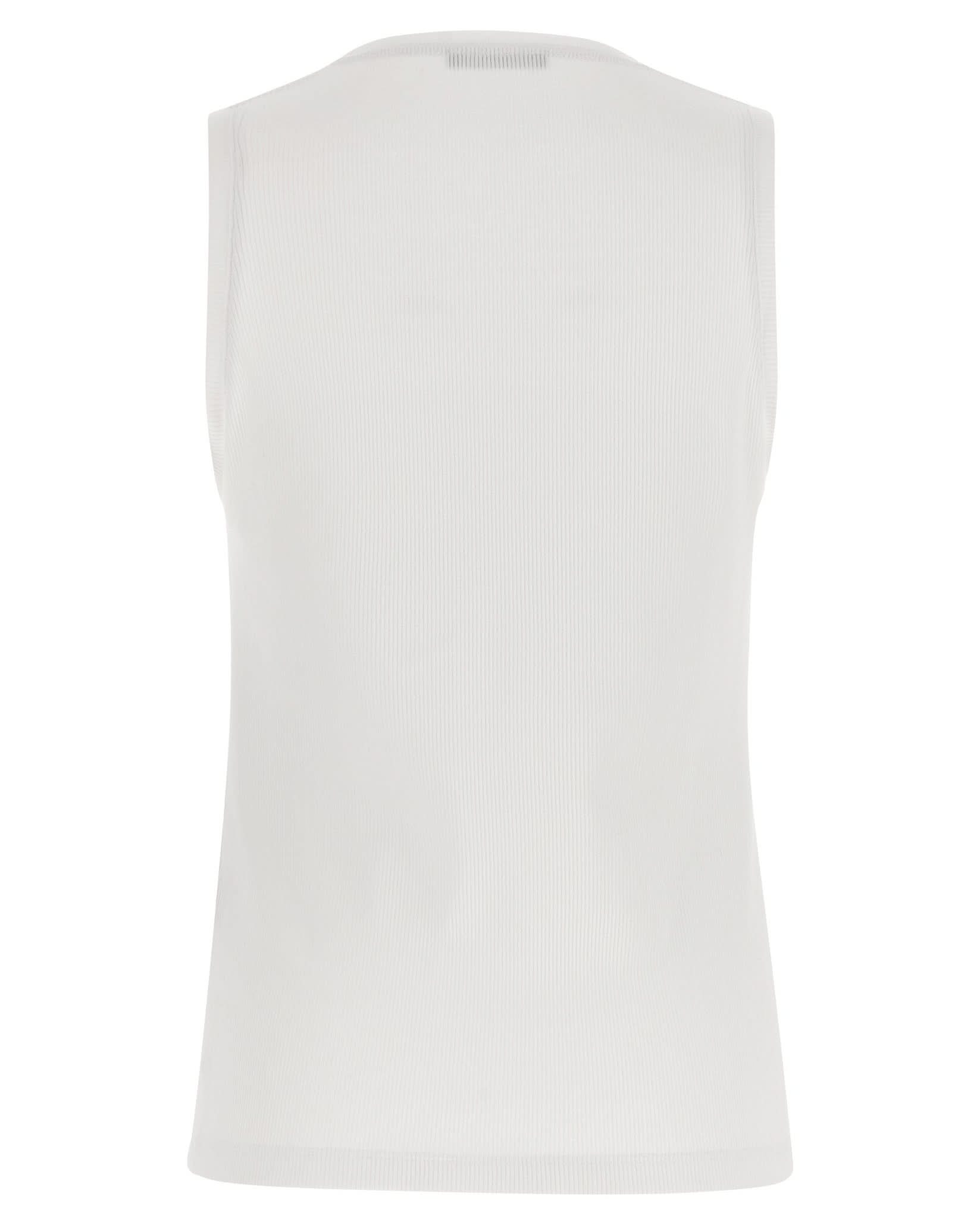 Balmain Logo Embroidery Tank Top Glam Steals