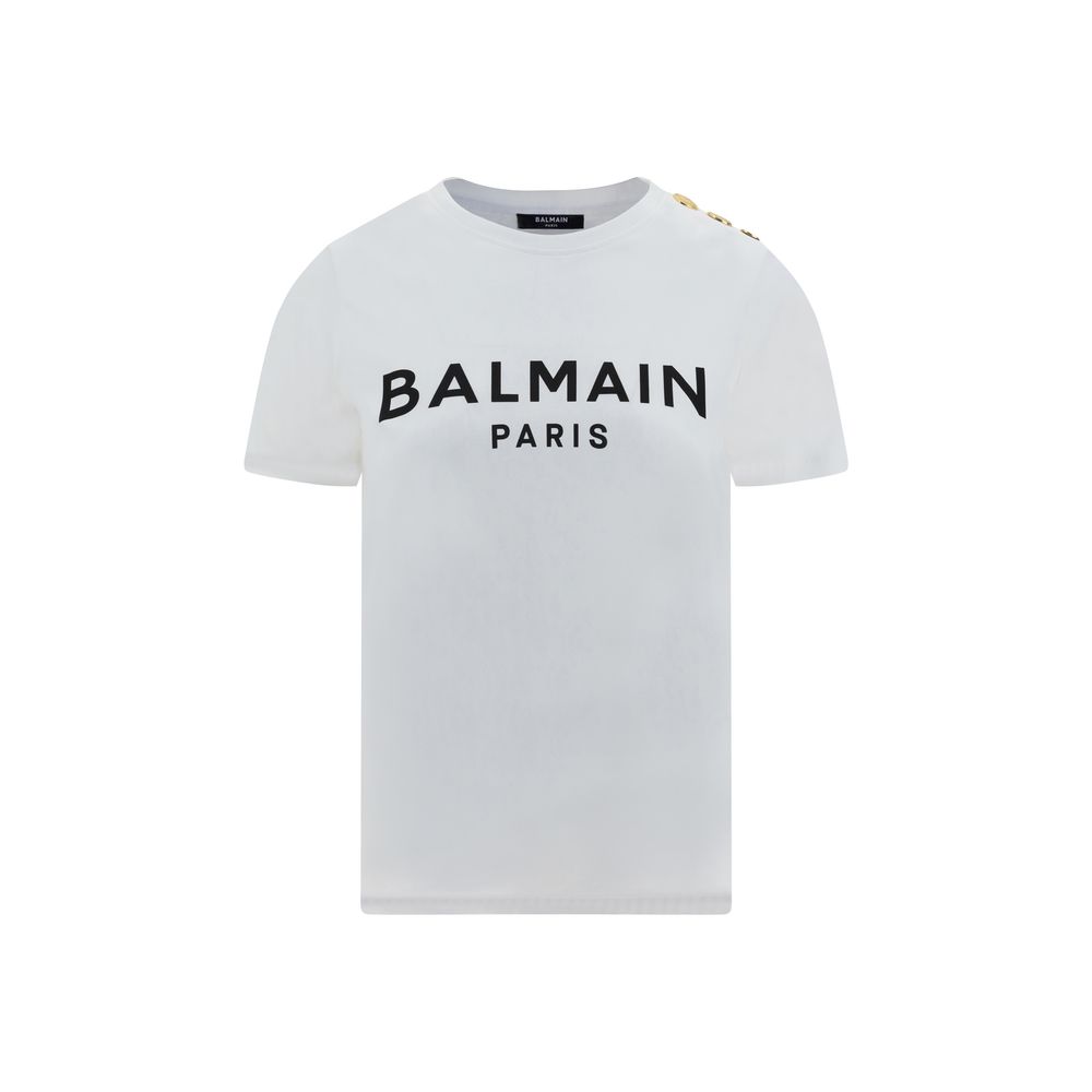Balmain Logoed T-Shirt Glam Steals
