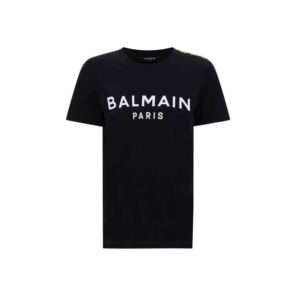 Balmain Logoed T-Shirt Glam Steals