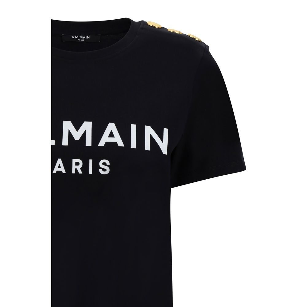 Balmain Logoed T-Shirt Glam Steals