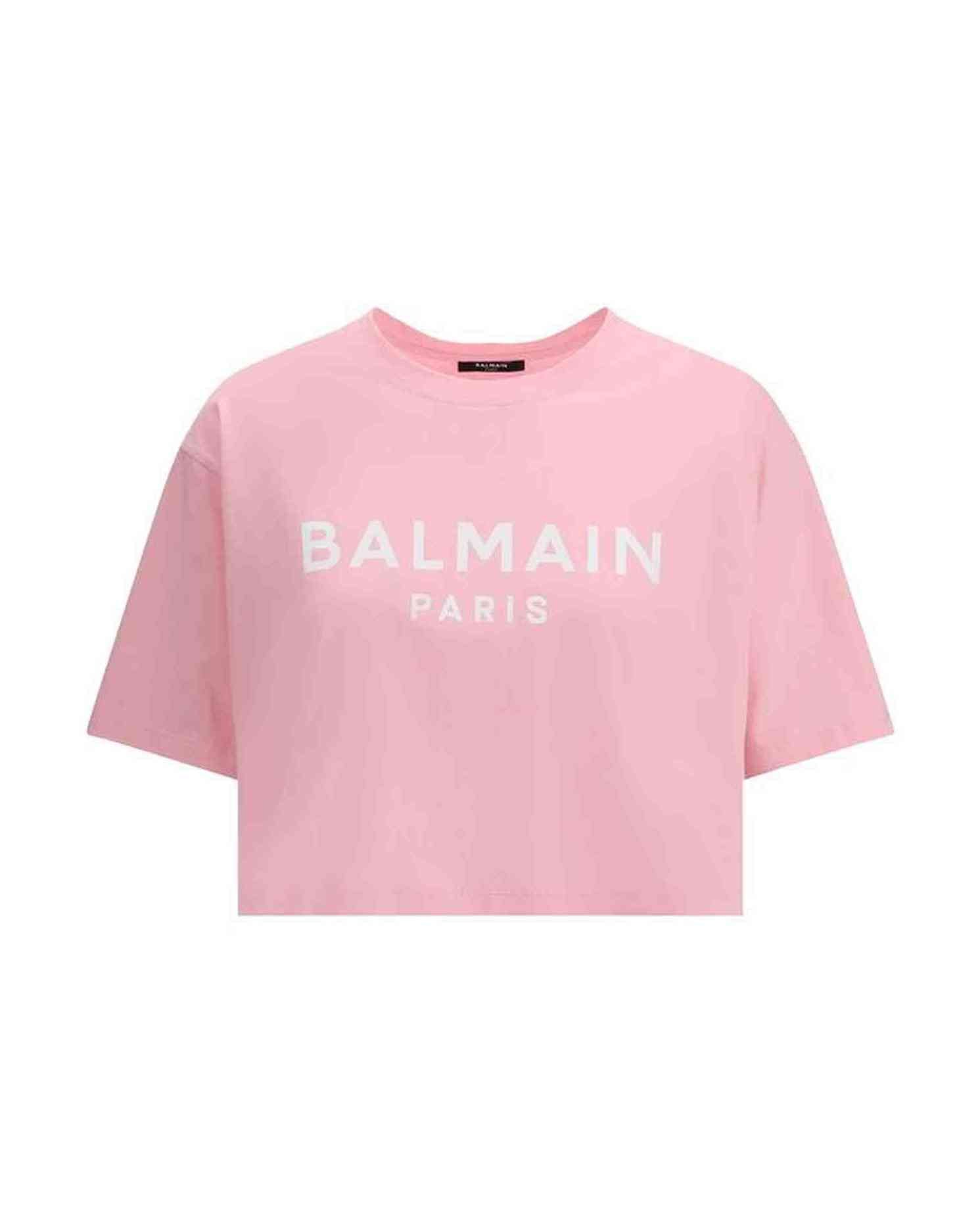 Balmain Logoed T-shirt Glam Steals