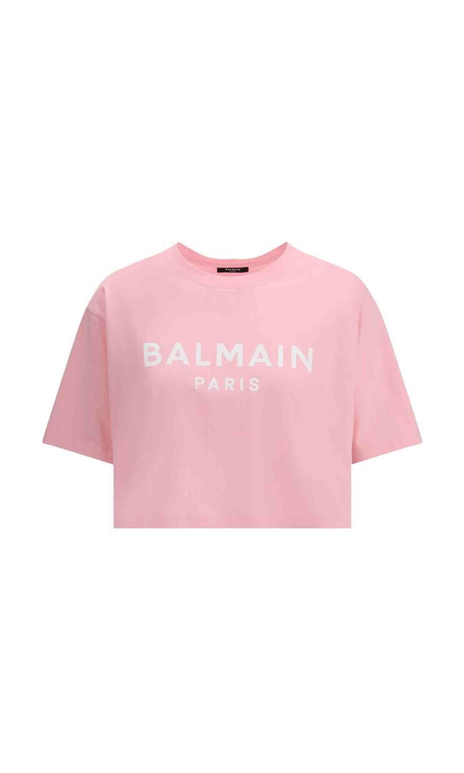 Balmain Logoed T-shirt Glam Steals