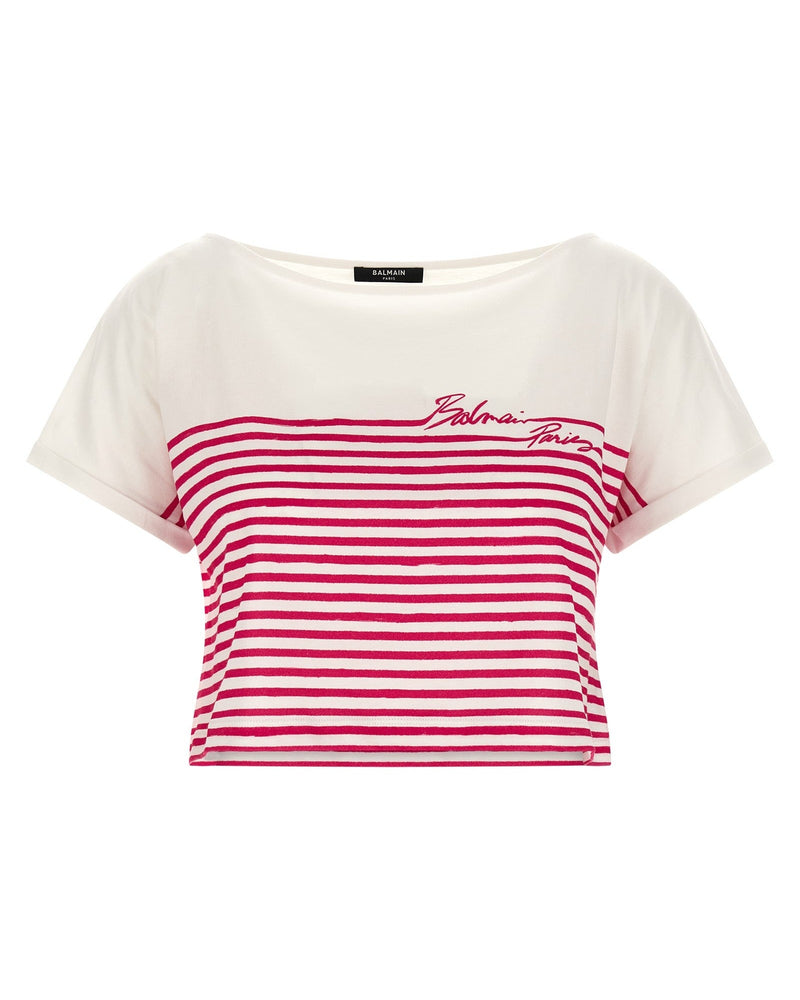 Balmain Marinière T-shirt Glam Steals